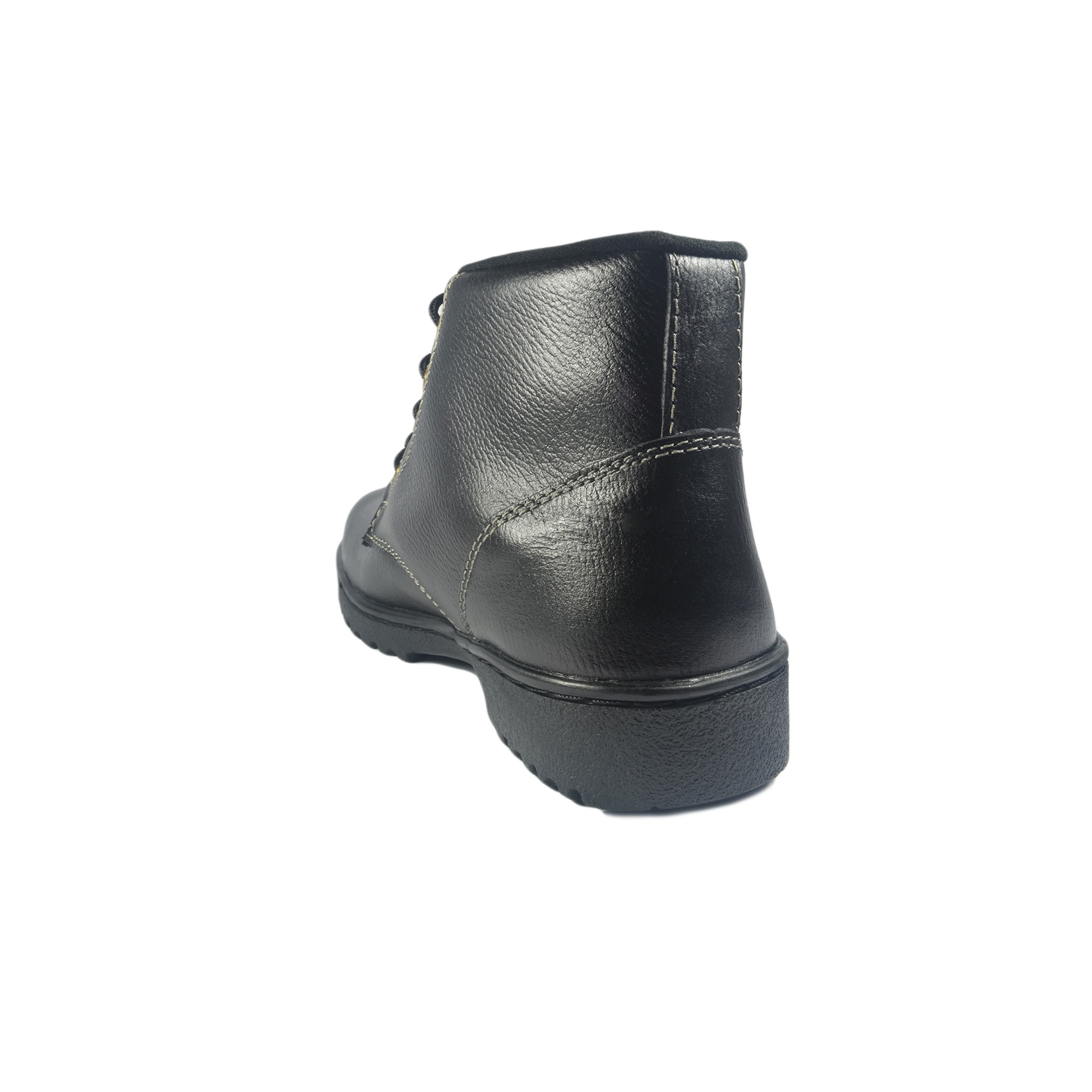 Walk About® Laceup Safety ankle boots with Buffalo leather (6907 Black 039 SB P HRO)